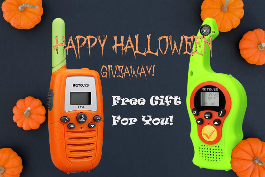 Retevis toys Halloween Giveaway!- Free Walkie Talkie Gift!